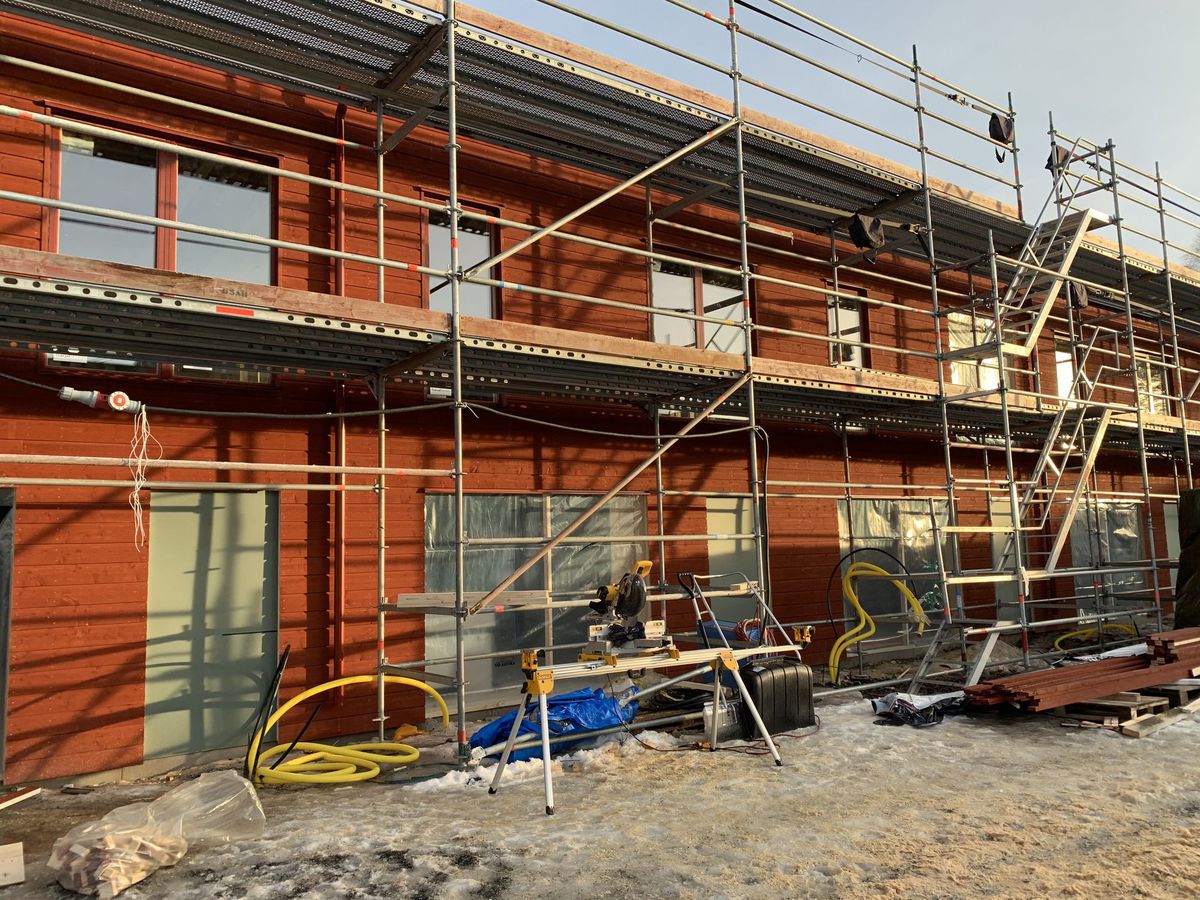 Byggprojekt hos JBR-Konsult