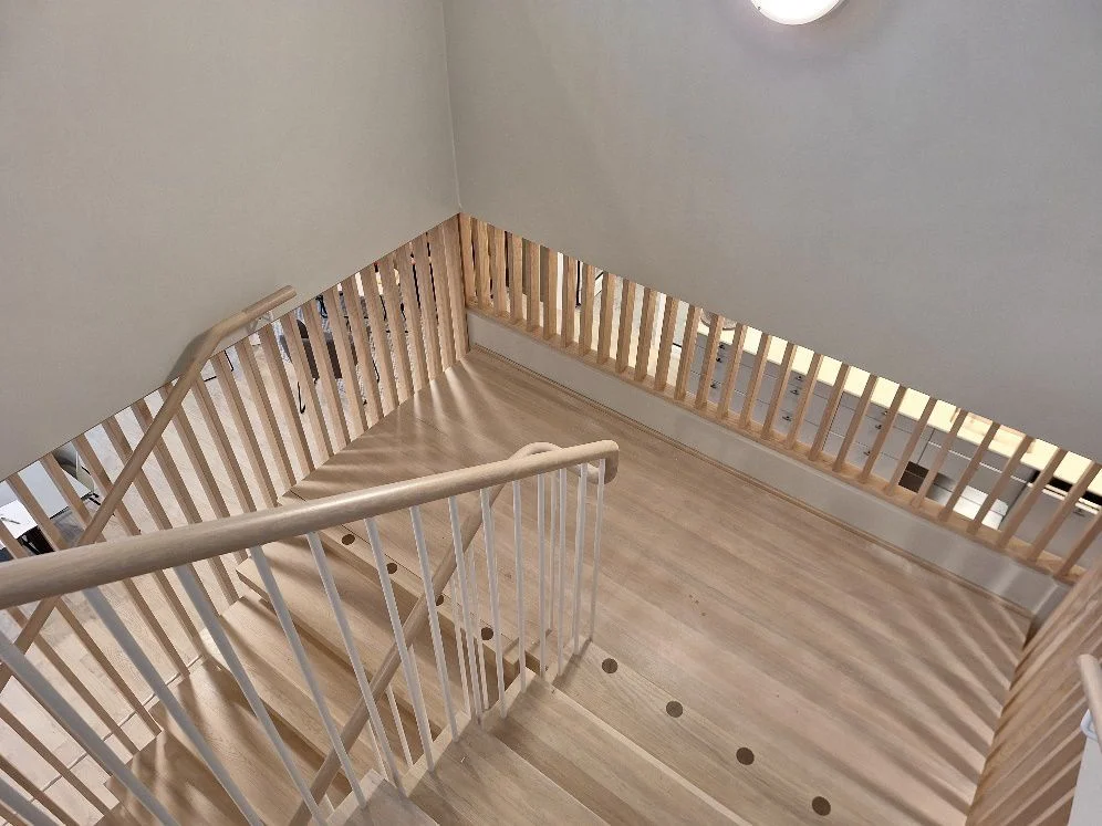 Trappa på vårt kontor